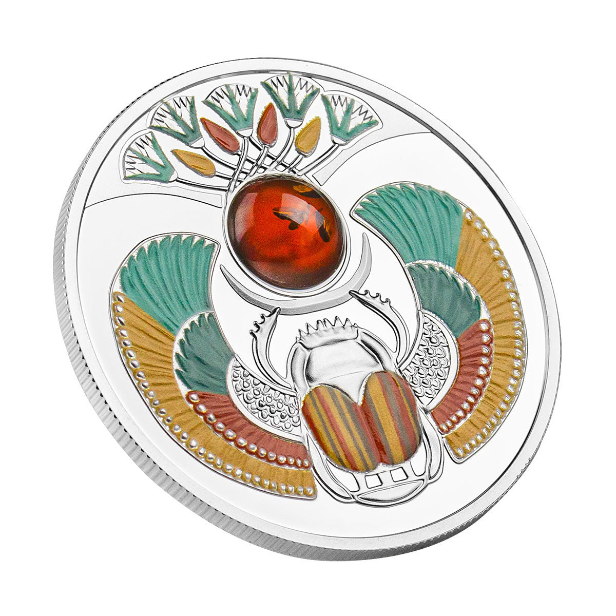 Amber Scarab 2022 Niue $1 Silver Proof Coin