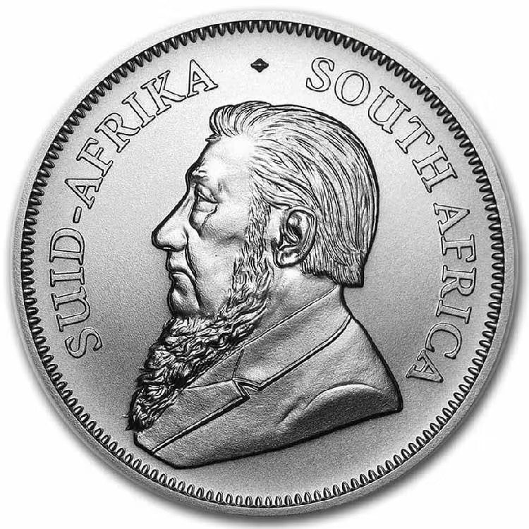 South African Mint 2024 Krugerrand 1oz .999 Silver BU Coin