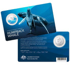 Humpback Whale - Australian Antarctic Territory Series 50c Coloured Uncirculated Coin 2023