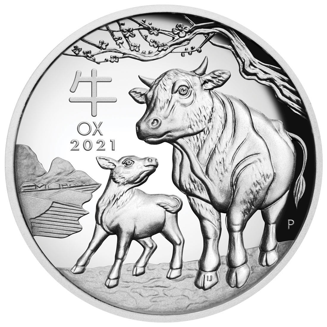 2021 Year of the Ox 1oz Silver Proof High Relief Coin – My Collectables