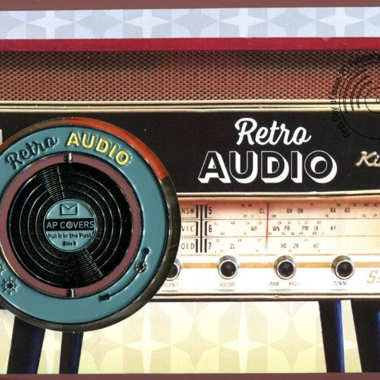 2024 Retro Audio Medallion & Stamp Cover PNC