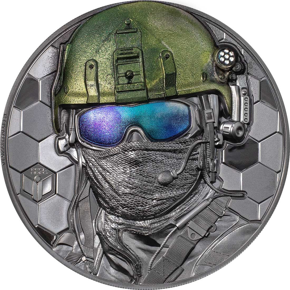 2022 Cook Islands $20 Silver Proof Coin - Real Heroes - Special Forces