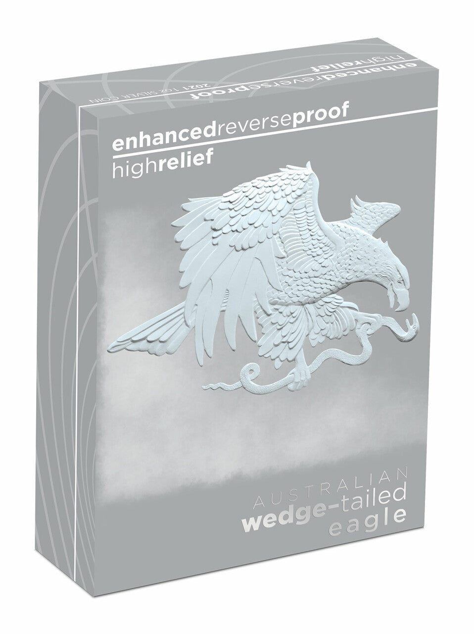 2021 1oz Silver Enhanced Reverse Proof High Relief Coin