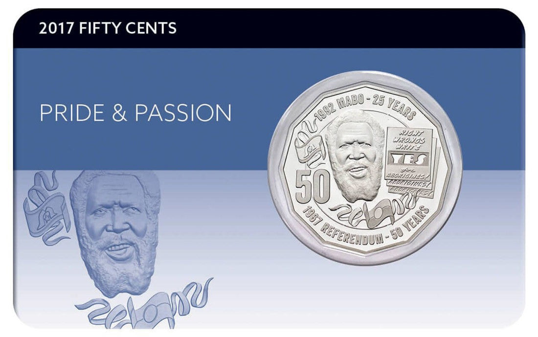 2017 50c Pride & Passion Cu-Ni Coin Pack Referendum 50th Anniversary ...