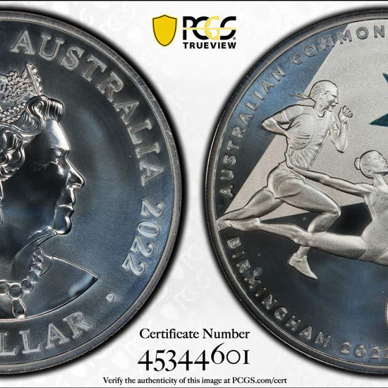 2022 Silver $1 Commonwealth Games  PCGS MS68 #2