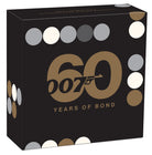 60 Years of Bond 2022 1oz Silver Proof Coloured Rectangular Coin