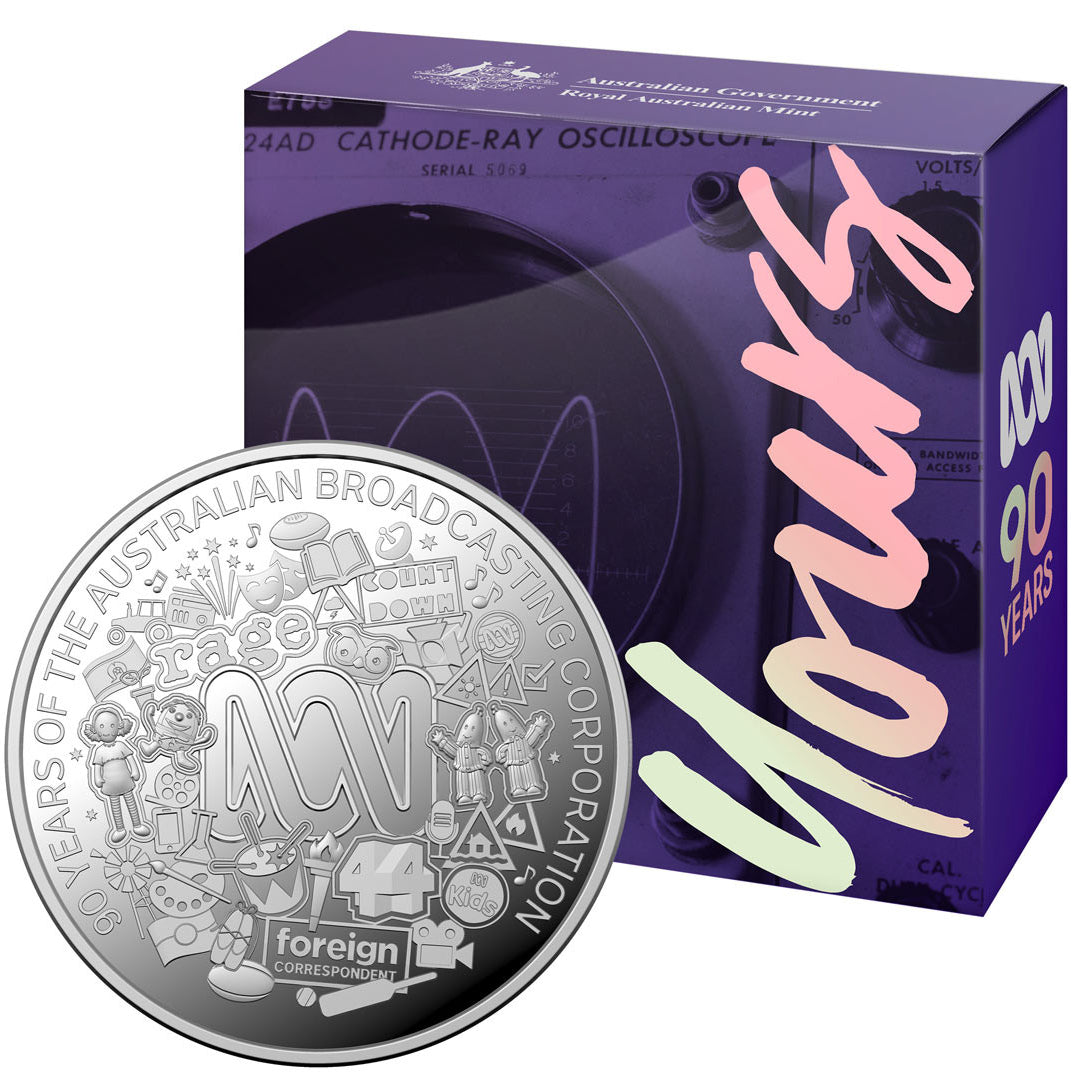 90th Anniversary of the ABC 2022 $1 1/2oz Silver Proof