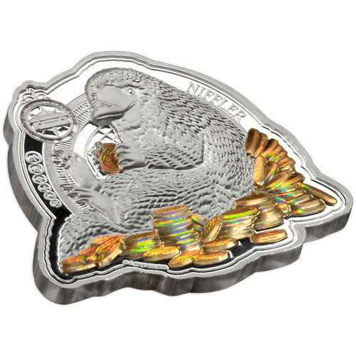 2022 Samoa Fantastic Beasts Niffler 1 oz .999 Silver Proof Coin