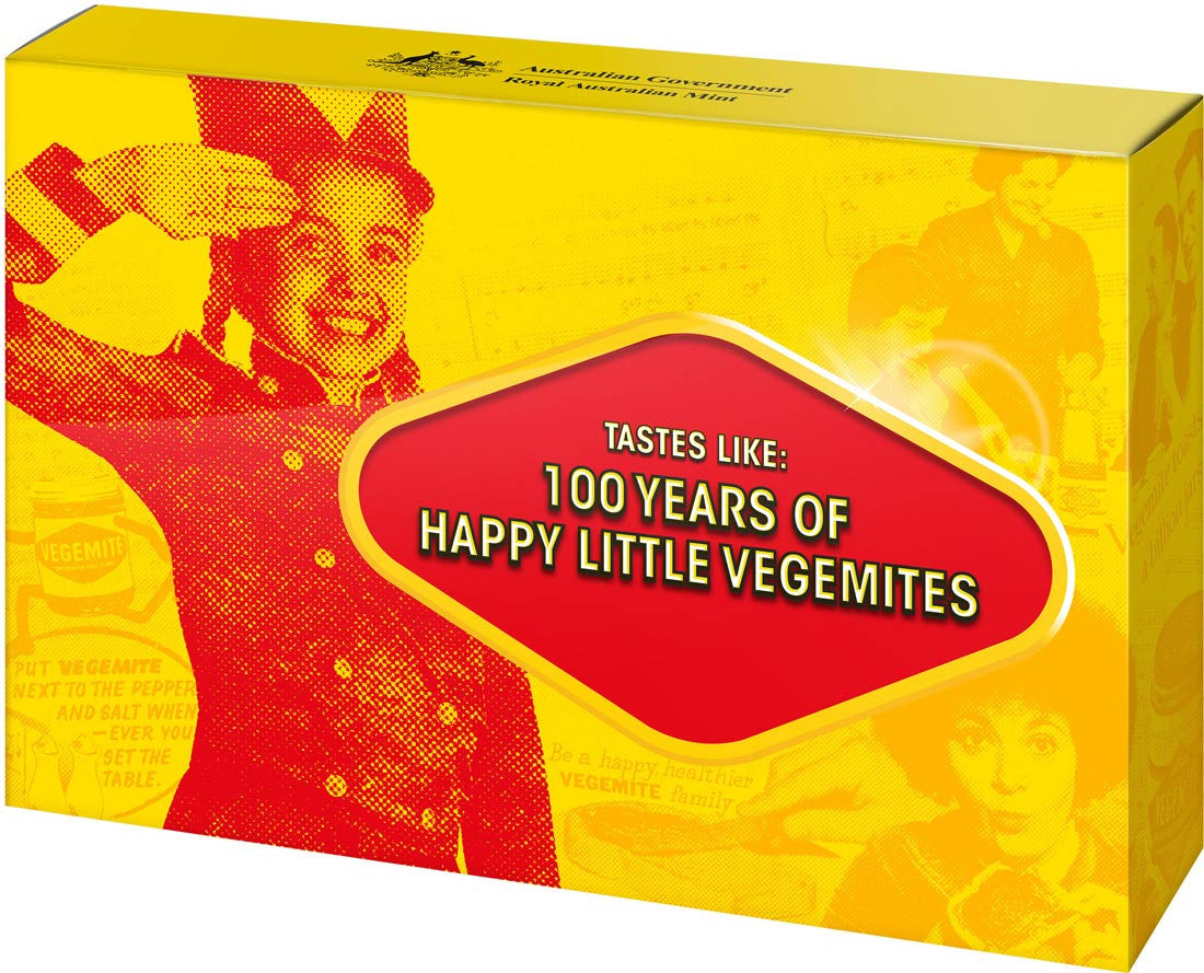 100 Years of Happy Little Vegemites 2023 Six-Coin Proof Year Set