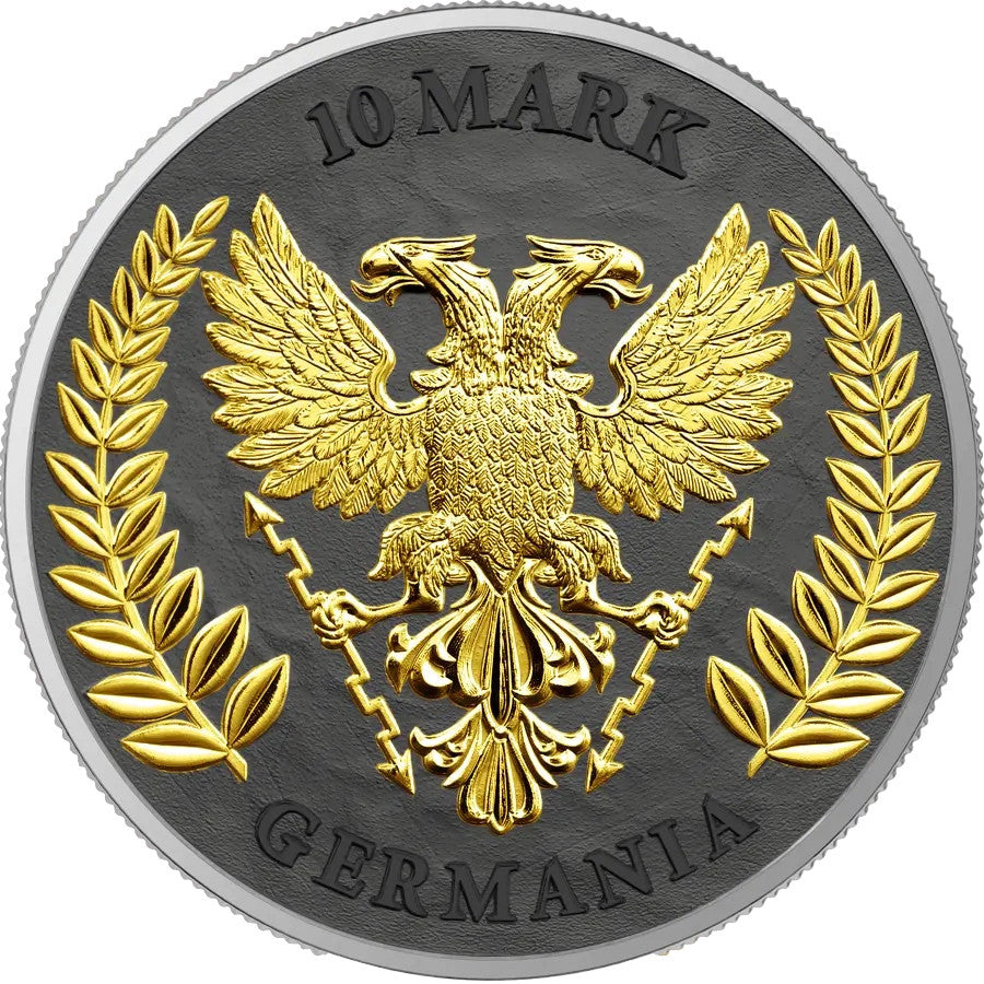 Germania Mint ANDA Money Germania 2 oz 2023 Coloured Silver Bullion Coin