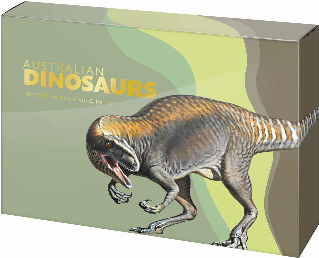 Australian Dinosaurs 2022 Proof Four-Coin Collection