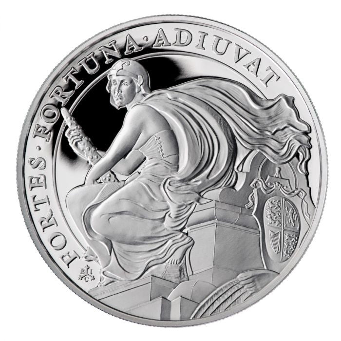 2022 St Helena Queens Virtues : Courage 1 oz .999 Silver Proof