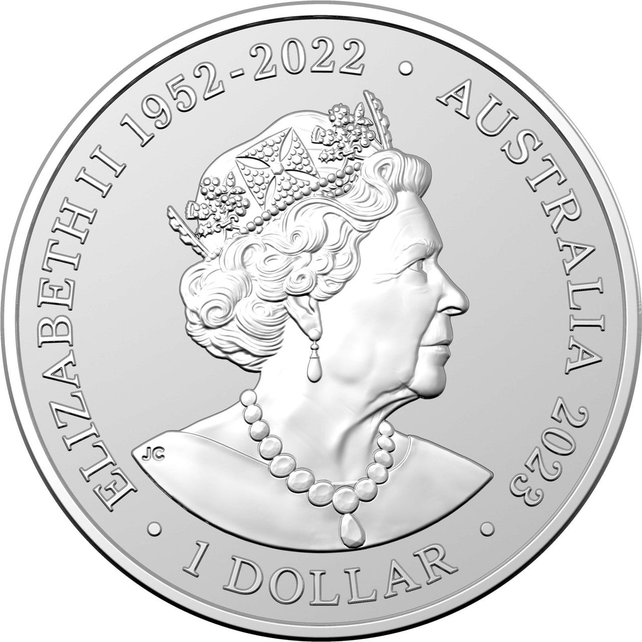 Royal Australian Mint 2023 1oz .999 Silver BU Coin - Southern White Rhinoceros