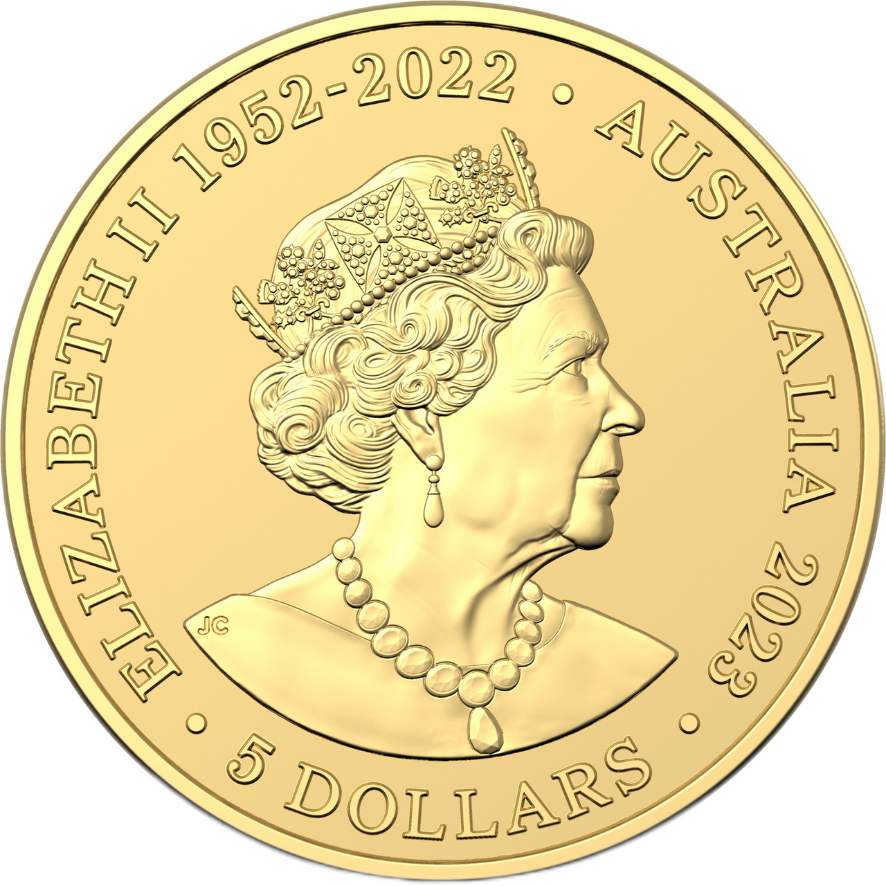 Royal Australian Mint 2023 $5 Mini Money Emu 0.5g Gold Frosted Uncirculated Coin