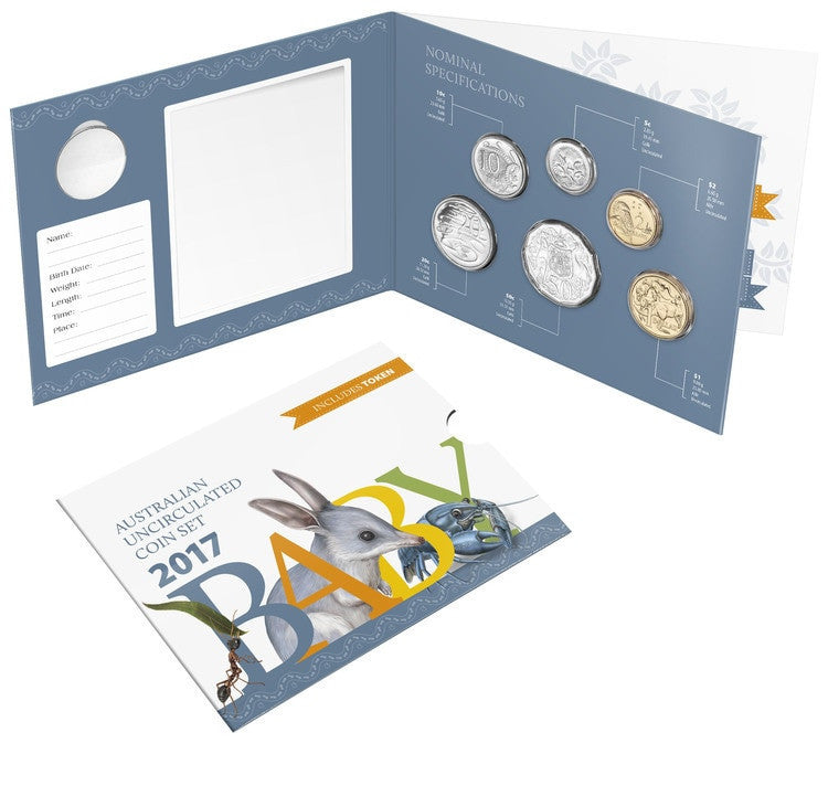 2017 Six Coin Uncirculated Baby Year Set - Alphabet Series – My ...