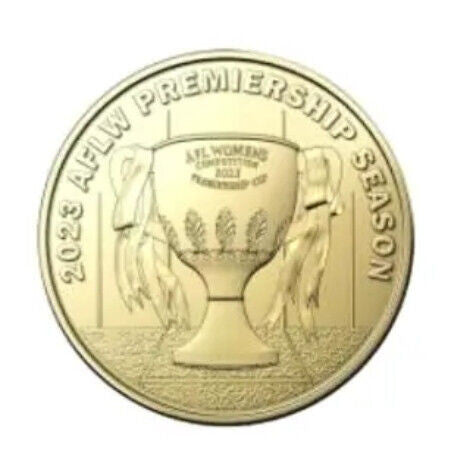 Royal Australian Mint $1 AlBr UNC 2023 AFLW Premiership Season