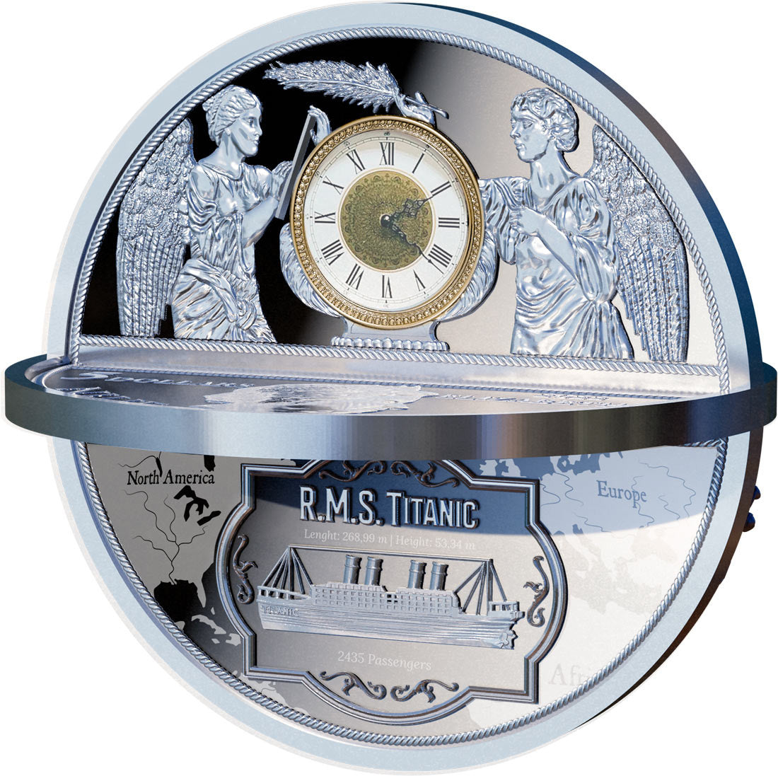 2022 Niue $5 Silver Proof Coin - Titanic - 110th Anniversary of Titanic Sinking