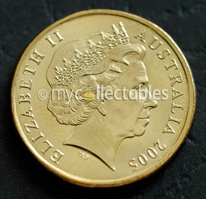 2005 Australian $1 coin - Dancing Man - Ex Security Roll