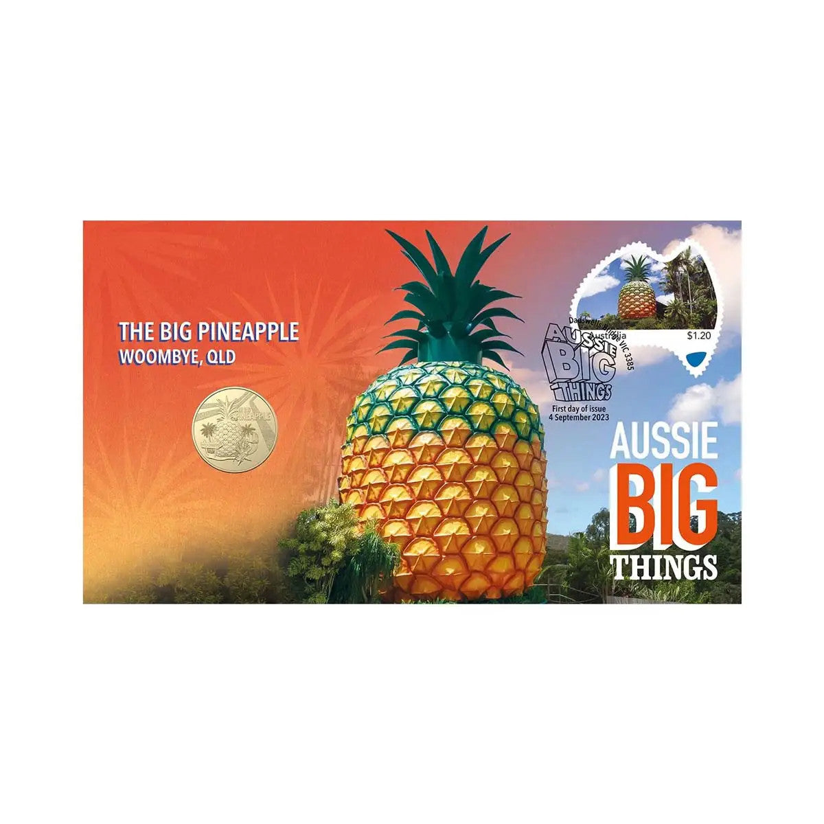 Royal Australian Mint Aussie Big Things The Big Pineapple 2023 PNC