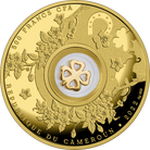 Four-Leaf Clover (Lucky Seven) 2022 Cameroon 500 Francs Silver Proof Coin