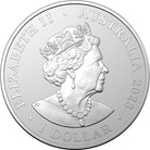 Royal Aust. Mint  AC/DC 2023 $1 Silver Frosted Uncirculated