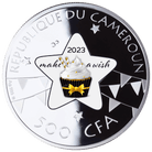 Mint of Poland Happy Birthday Silver Coin 500 Francs CFA Cameroon 2023