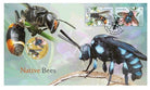 2019 Native Bees Stamp and Coin Cover PNC