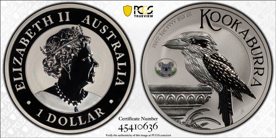 Koala Privy ANDA  Money Expo Brisbane 2022-P $1 Kookaburra PCGS MS69