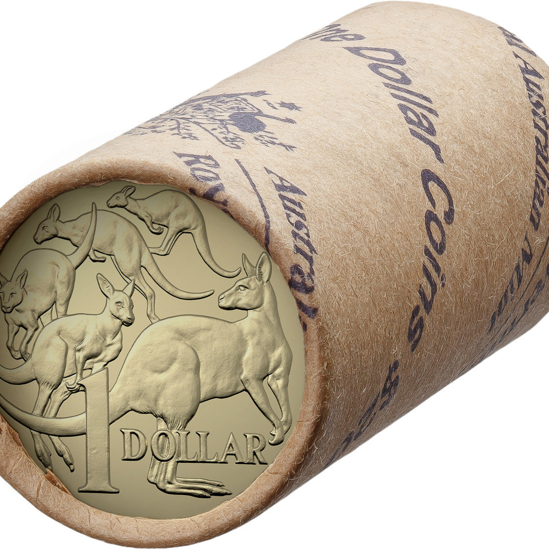Royal Australian Mint 2023 $1 Circulated Coin- King Charles III Effigy- Premium Roll