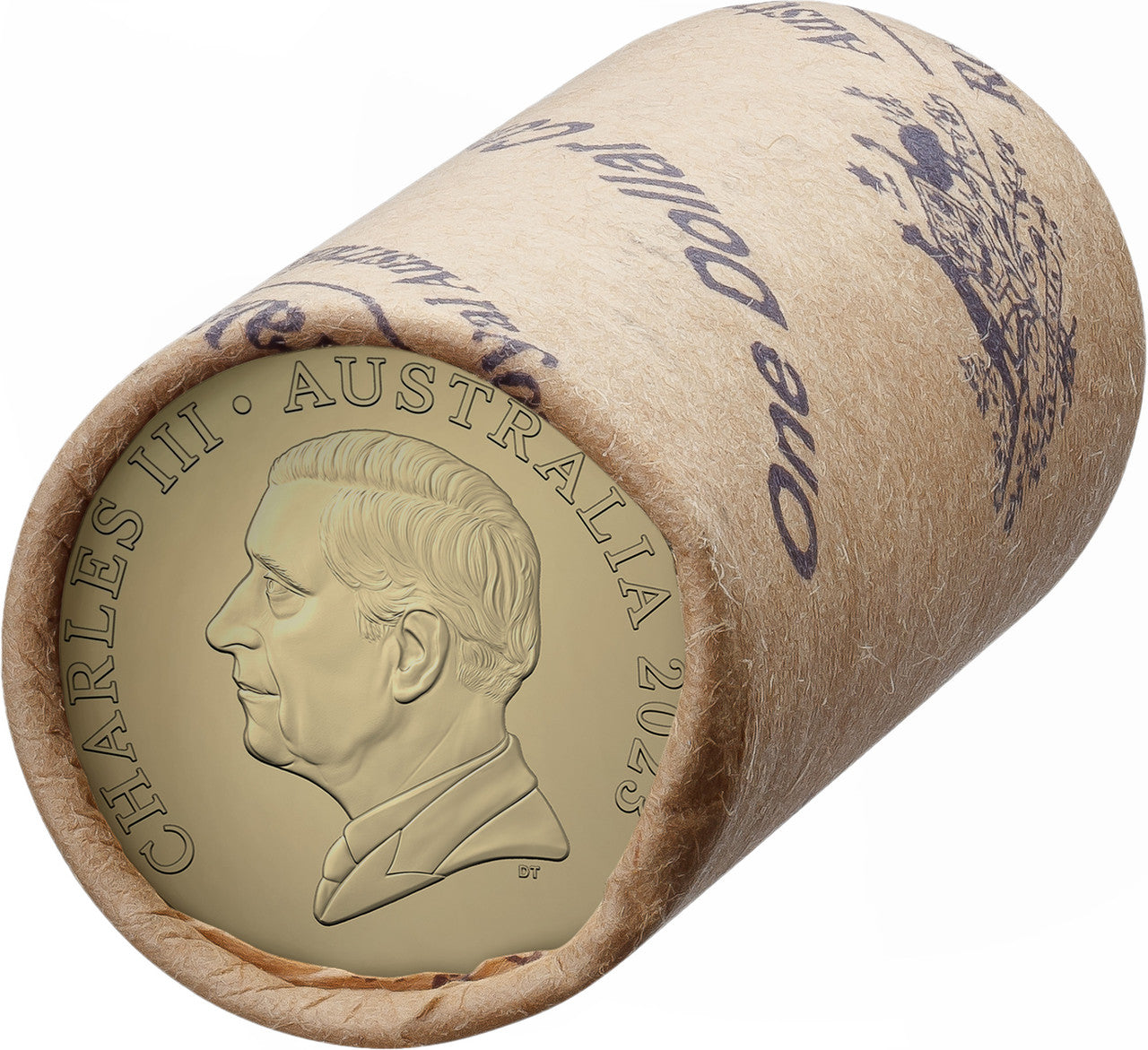 Royal Australian Mint 2023 $1 Circulated Coin- King Charles III Effigy- Premium Roll