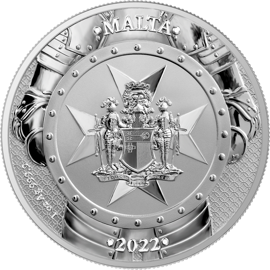 Knights Of The Past 2022 1oz .9999 Silver BU Coin