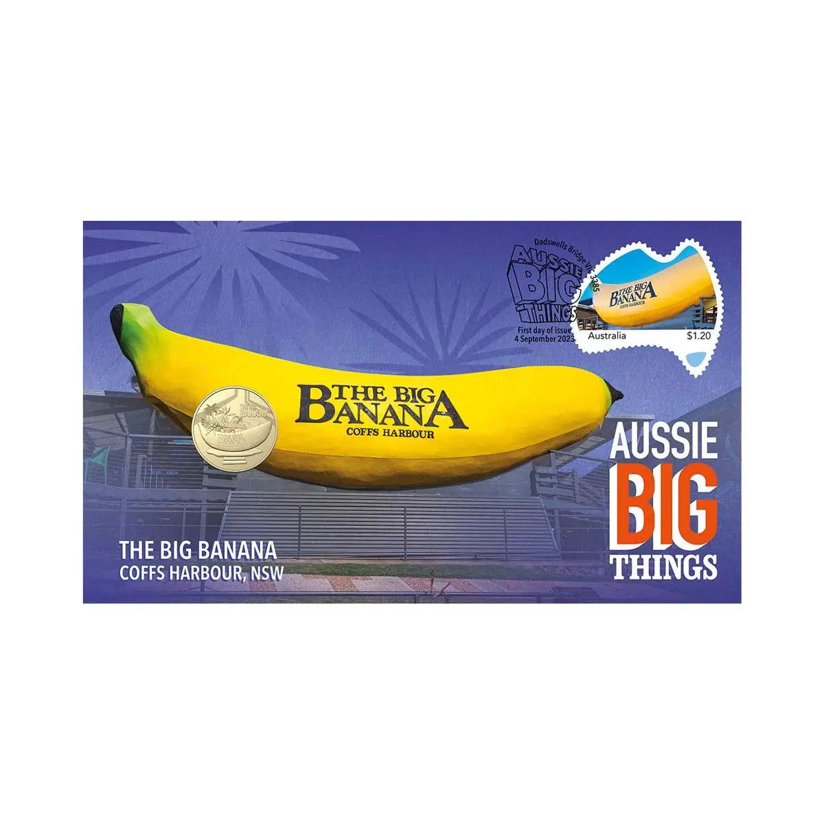 Royal Australian Mint Aussie Big Things The Big Banana 2023 PNC
