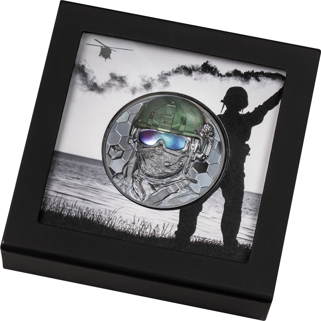 2022 Cook Islands $20 Silver Proof Coin - Real Heroes - Special Forces