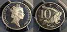 1985 Australian 10c PCGS PR69DCAM Proof coin
