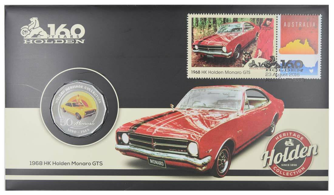 2016 Holden HK Monaro GTS 1968 - 50c Coin - PNC – My Collectables