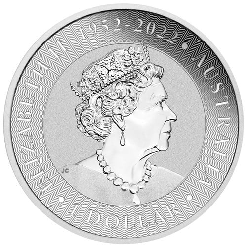 2023 Australian Red Kangaroo 1 oz 99.99% Silver BU Coin