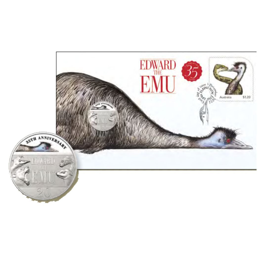 Royal Australian Mint 2023 Edward the Emu PNC