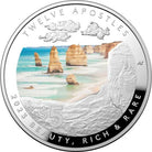 Royal Australian Mint The Twelve Apostles 2023 $5 Curved Colour 1oz Silver Proof Coin