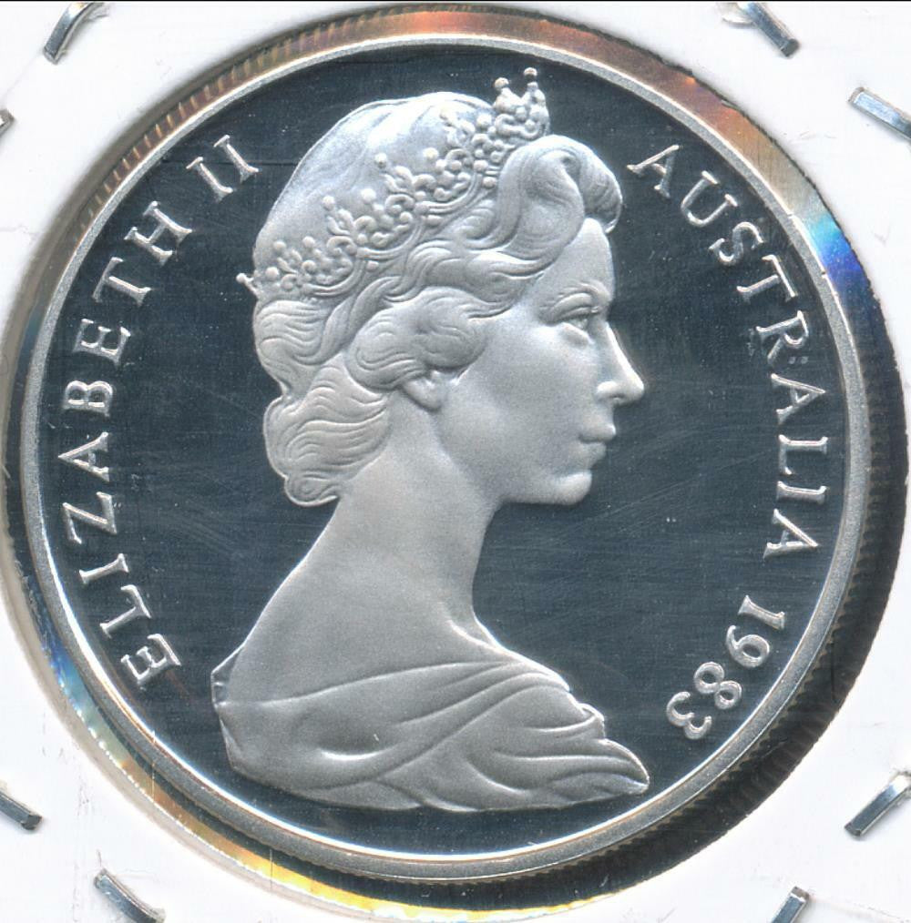1983 Lyrebird 10 cents / Proof 10 c