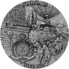 150th Anniversary - Around the World in 80 Days 2022 Niue $5 3oz Silver Coin